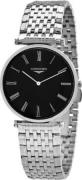 Longines Dameur L4.709.4.51.6 La Grande Classique De Sort/Stål Ø33