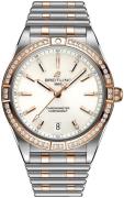 Breitling Dameur U10380591A1U1 Chronomat Automatic 36 Hvid/18 karat