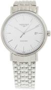 Longines Herreur L4.922.4.12.6 Presence Hvid/Stål Ø40 mm