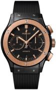 Hublot Herreur 521.CO.1181.RX Classic Fusion Sort/Gummi Ø45 mm