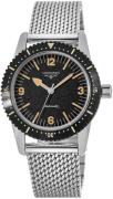 Longines Herreur L2.822.4.56.6 Heritage Sort/Stål Ø42 mm