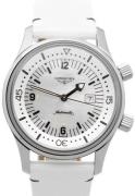 Longines Dameur L3.374.4.80.0 Heritage Hvid/Læder Ø36 mm