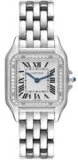 Cartier Dameur W4PN0008 Panthere De Sølvfarvet/Stål