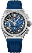 Zenith Herreur 95.9002.9004-78.R590 El Primero Skeletskåret/Gummi