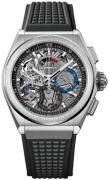Zenith Herreur 95.9000.9004-78.R782 El Primero Skeletskåret/Gummi