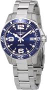 Longines Herreur L3.741.4.96.6 Hydroconquest Blå/Stål Ø39 mm