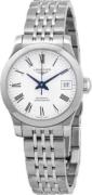Longines Dameur L2.320.4.11.6 Record Hvid/Stål Ø26 mm