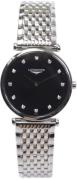 Longines Dameur L4.512.4.58.6 La Grande Classique De Sort/Stål Ø29