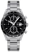 TAG Heuer Herreur CV201AJ.BA0715 Carrera Sort/Stål Ø41 mm