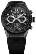 TAG Heuer Herreur CAR5A8Y.FC6377 Carrera Skeletskåret/Gummi Ø45 mm