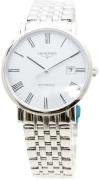 Longines Herreur L4.910.4.11.6 Elegant Hvid/Stål Ø39 mm