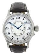Longines Herreur L2.713.4.13.0 Heritage Weems Hvid/Læder Ø47.5 mm