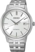 Seiko Herreur SRPH85K1 Classic Sharp Edged Hvid/Stål Ø41 mm