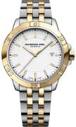 Raymond Weil Herreur 8160-STP-30041 Tango Hvid/Stål Ø41 mm