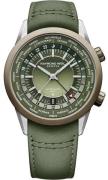 Raymond Weil Herreur 2765-SBC-52001 Freelancer Grøn/Læder Ø40.5 mm