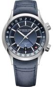 Raymond Weil Herreur 2761-STC-50001 Freelancer Blå/Læder Ø40.5 mm