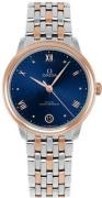 Omega Dameur 434.20.34.20.03.001 De Ville Prestige Blå/18 karat rosa