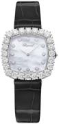 Chopard Dameur 13A386-1106 L Heure Du Diamant Hvid/Læder