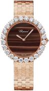 Chopard Dameur 10A419-5623 Diamond Hour Brun/18 karat rosa guld