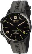 U-Boat Herreur 8840 Capsoil Sort/Gummi Ø45 mm