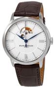 Baume & Mercier Herreur M0A10524 Classima Sølvfarvet/Læder Ø42