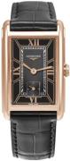 Longines Dameur L5.512.8.75.2 Dolcevita Grå/Læder