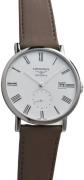 Longines Herreur L4.812.4.11.2 Elegant Hvid/Læder Ø39 mm