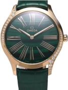 Omega Dameur 428.58.36.60.99.001 De Ville Tresor Grøn/Læder Ø36 mm