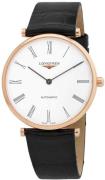 Longines L4.918.1.91.2 La Grande Classique De Hvid/Læder Ø38 mm