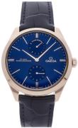 Omega Herreur 435.53.40.22.03.001 De Ville Tresor Blå/Læder Ø40 mm