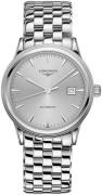 Longines Herreur L4.984.4.72.6 Flagship Sølvfarvet/Stål Ø40 mm