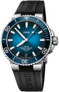 Oris Herreur 01 400 7763 4135-07 4 24 74EB Diving Blå/Gummi Ø43.5 mm