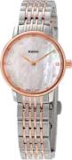 Rado Dameur R22897923 Coupole Hvid/Rosaguldtonet stål Ø27 mm