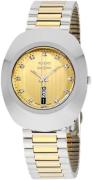 Rado Herreur R12305304 Diastar Original Guld/Gul guldtonet stål Ø35
