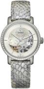 Rado Dameur R14058905 Diamaster Sølvfarvet/Læder Ø35 mm