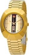 Rado Herreur R12413343 Diastar Original Flerfarvet/Gul guldtonet
