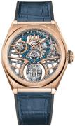Zenith Herreur 18.9000.8812-79.R584 Defy Zero G Skeletskåret/Gummi
