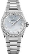 Zenith Dameur 16.9200.670-03.MI001 Defy Midnight Hvid/Stål Ø36 mm