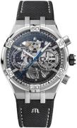 Maurice Lacroix Herreur AI6098-SS001-090-1 Aikon Skeletskåret/Læder