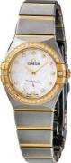Omega Dameur 131.25.25.60.55.002 Constellation Quartz 25Mm Hvid/18