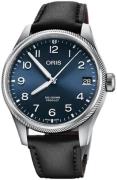 Oris Herreur 01 751 7761 4065-07 6 20 08LC Aviation Blå/Læder Ø41