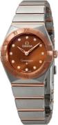 Omega Dameur 131.20.25.60.63.001 Constellation Quartz 25Mm Brun/18