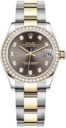 Rolex Dameur 278383RBR-0021 Datejust 31 Grå/18 karat guld Ø31 mm