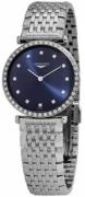 Longines Dameur L4.341.0.97.6 La Grande Classique De Blå/Stål Ø24