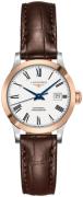 Longines Dameur L2.321.5.11.2 Record Hvid/Læder Ø30 mm