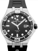 Maurice Lacroix Herreur AI6058-SS001-330-1 Aikon Sort/Gummi Ø43 mm