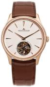 Jaeger LeCoultre Herreur 1682401 Master Ultra Thin Beige/Læder Ø40