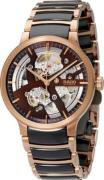 Rado Herreur R30181312 Centrix Skeletskåret/Rosaguldtonet stål Ø38