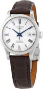 Longines Dameur L2.321.4.11.2 Record Hvid/Læder Ø30 mm