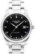Longines Herreur L2.793.4.57.6 Master Sort/Stål Ø40 mm